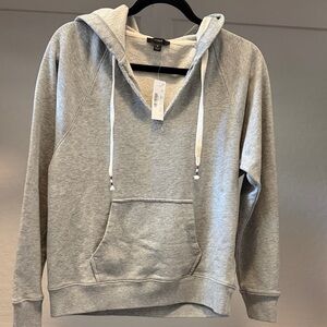 J. Crew Light Gray Knit Top